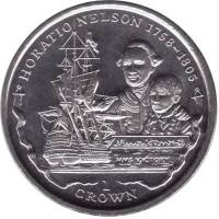 () Монета Фолклендские Острова 2005 год 1 крона ""   PROOF